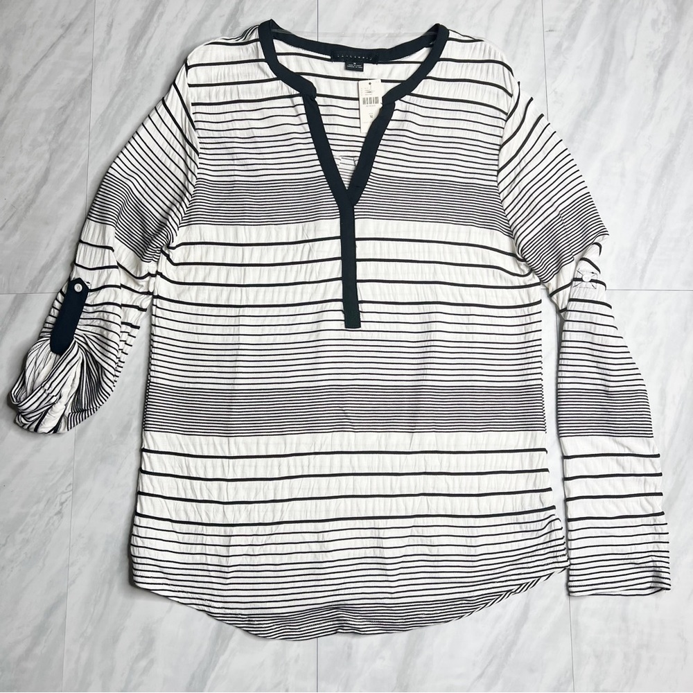 Anthropologie Sanctuary Julia Stripe Tunic Top Medium NWT
